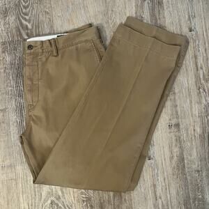 Polo Ralph Lauren Men's Brown Classic Fit Cotton Twill Chino Pants Button Zip 36